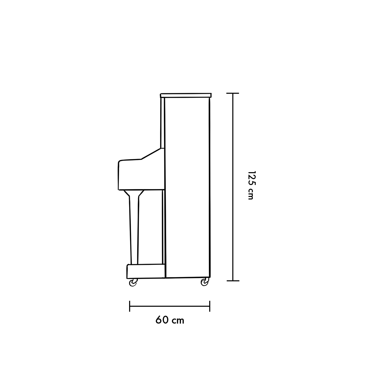 Blüthner Haessler HB 125-Profil Blüthner Haessler HB 125