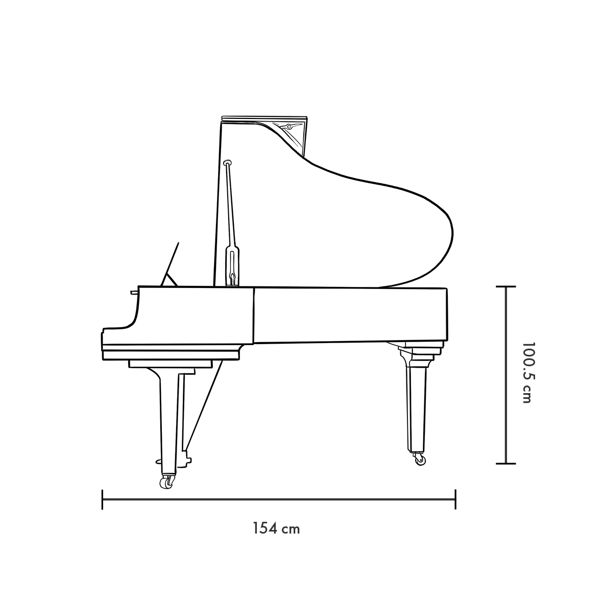 Bluthner-Model-11-profil