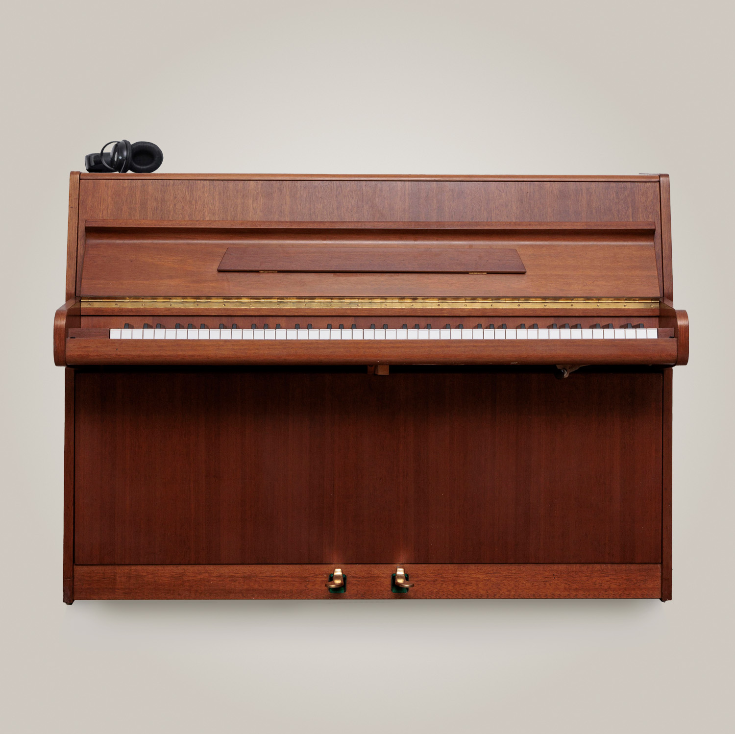 Piano d'étude silencieux d'occasion en bois DP pianos