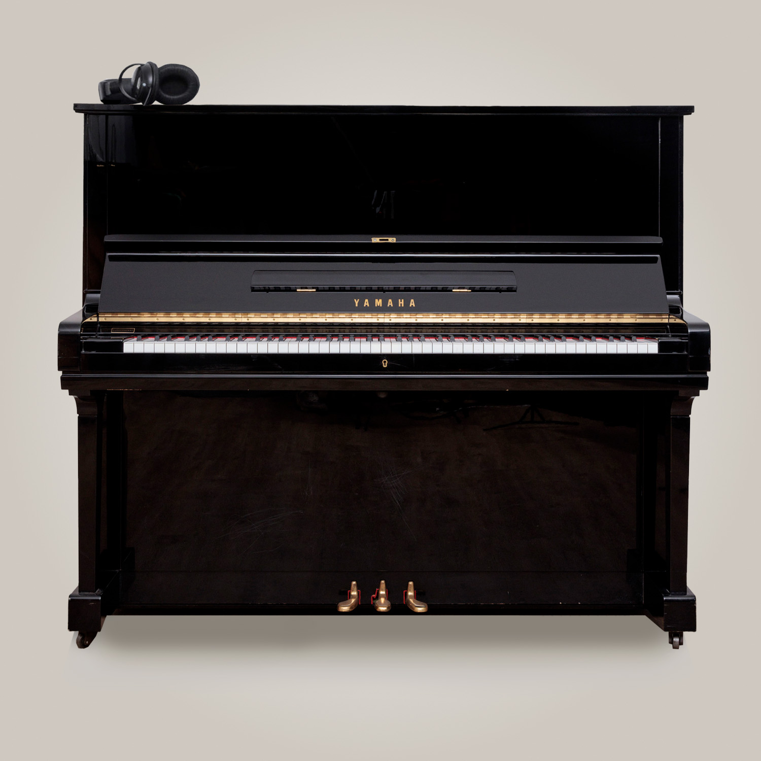 Yamaha U3 LOA casque, chez DP pianos