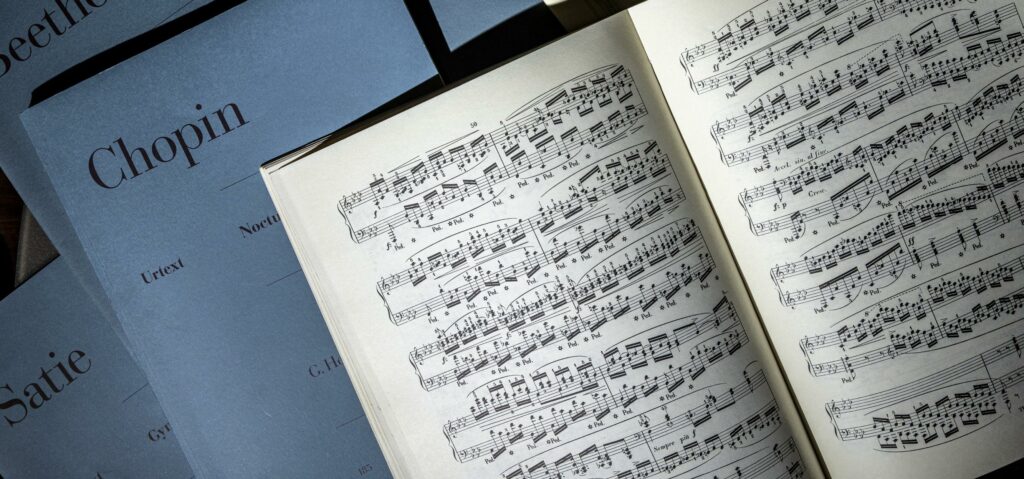 Partition piano Chopin, musique classique