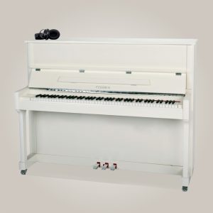 FEURICH 115 BLANC SILENCE-DPpianos Feurich 115 Blanc Silence