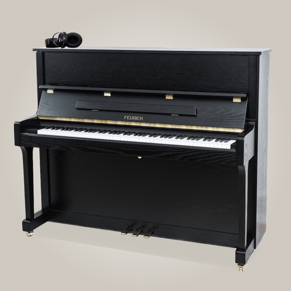 FEURICH 122 NOIR SILENCE de DP pianos à louer